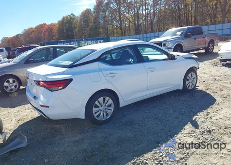 2021 Nissan Sentra S Xtronic Cvt from USA, damaged, VIN 3N1AB8BV1MY322523